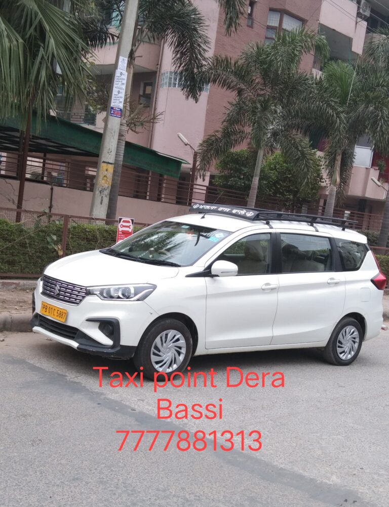 Taxi point Dera Bassi | Book cab from Dera Bassi | 7777881313
