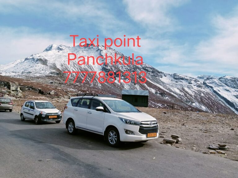 Taxi point Panchkula | Book one way taxi | 7777881313