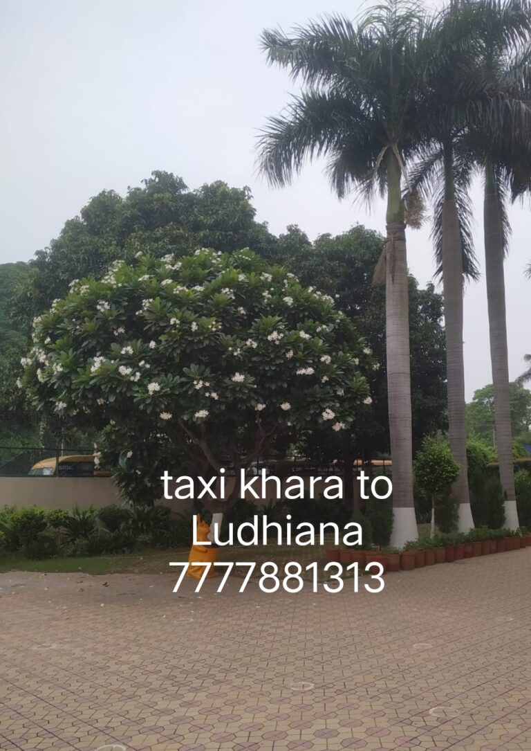 Taxi Kharar to Ludhiana| 7777881313