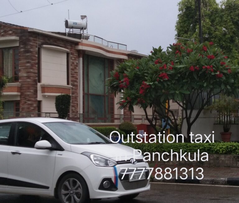 outstation taxi / cab in Panchkula | 7777881313
